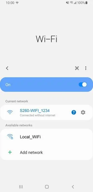 WLAN-Verbindungseinstellungen