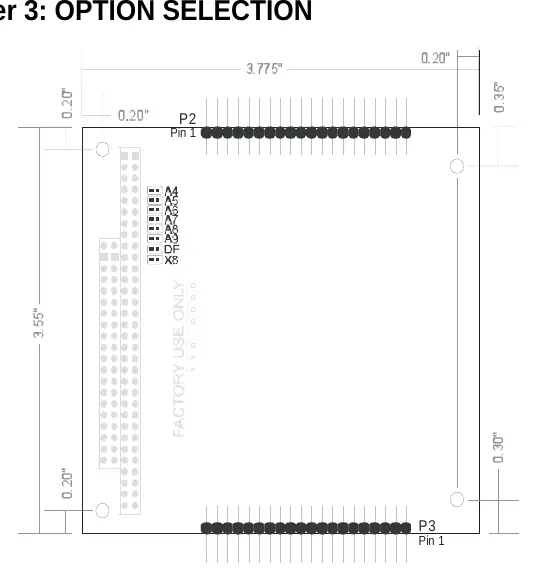 Option Selection Map
