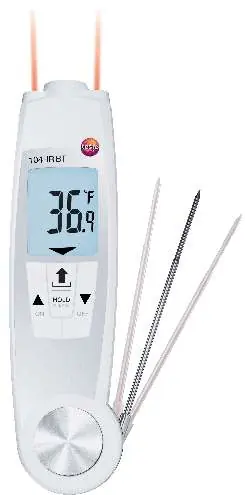 Testo 104-IR BT Infrarot- und Einstichthermometer