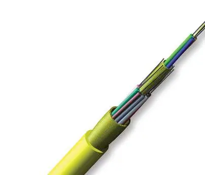 Aufbau eines 12-Faser MIC Plenum-Kabels