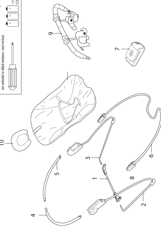 Teileliste und Übersicht