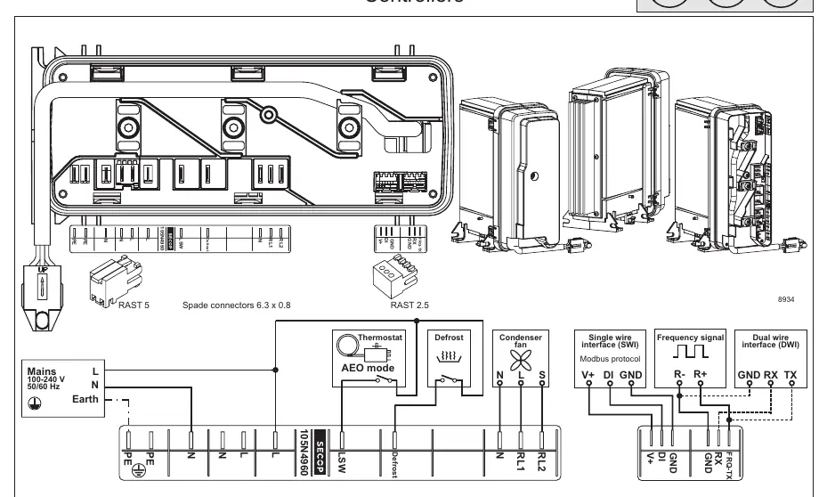 Schaltplan für NLV Kompressor-Controller