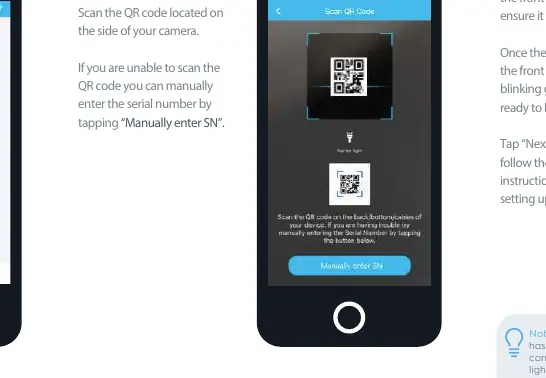 QR-Code scannen oder Seriennummer eingeben