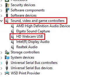 Überprüfung im Geräte-Manager (Windows)
