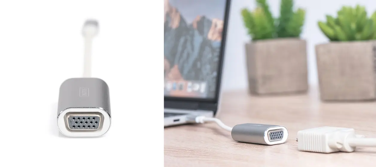 Anschlussbeispiel des Adapters