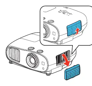 Entfernen des Luftfilters