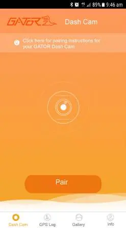 App-Pairing-Bildschirm