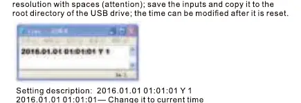 Beispiel für die Time.txt Konfigurationsdatei
