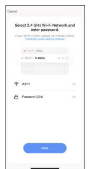 WLAN-Einrichtung