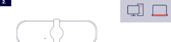 Anschluss der Webcam via USB-A