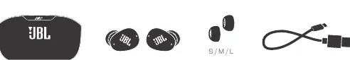 Lieferumfang der JBL Vibe Buds 2