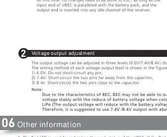 Anschlussdiagramm für ESC ohne integriertes BEC