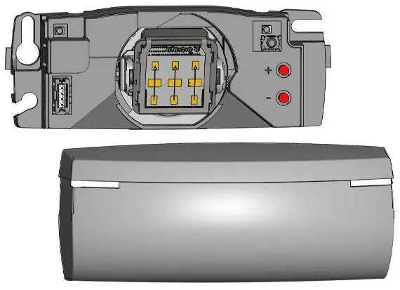 Komponenten des EAGLE ARTEK Sensors