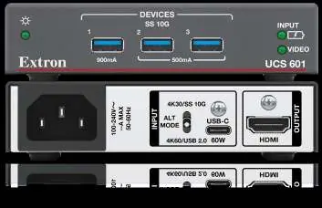 Front- und Rückseite des UCS 601
