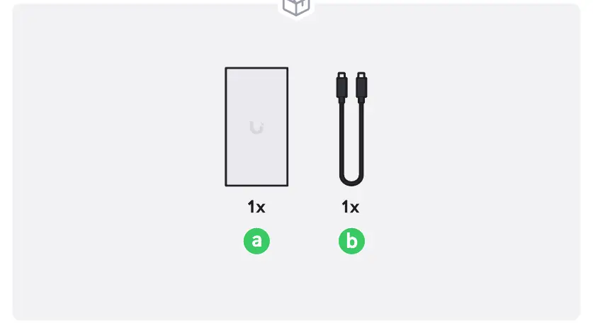 Lieferumfang des Adapters