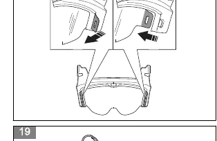 Austausch des Visiers