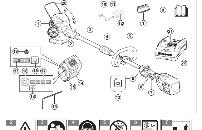 Produktübersicht Husqvarna 110iL