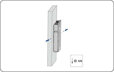 Aufhängen der Batterie