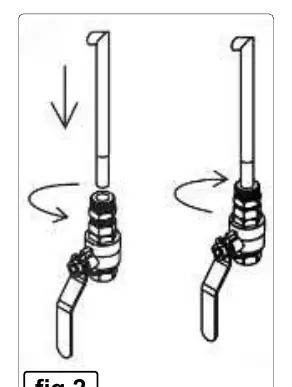 Füllventil und Adaptermontage (Abb. 2)