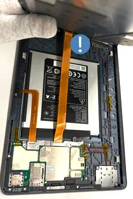 Anheben des LCD-Panels