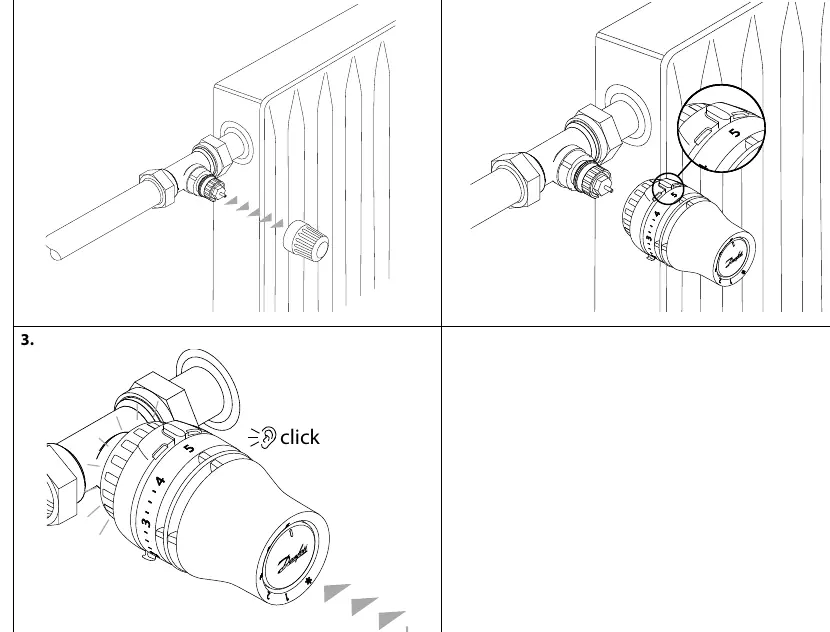 Schritte zur Installation des Thermostat-Sensors