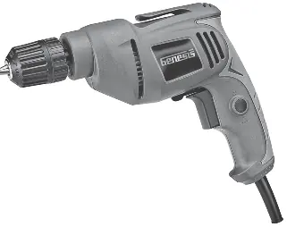 Genesis 3/8" (10mm) VSR Elektrobohrmaschine