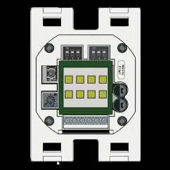 DIP-Schalter und Potentiometer am Aktuator