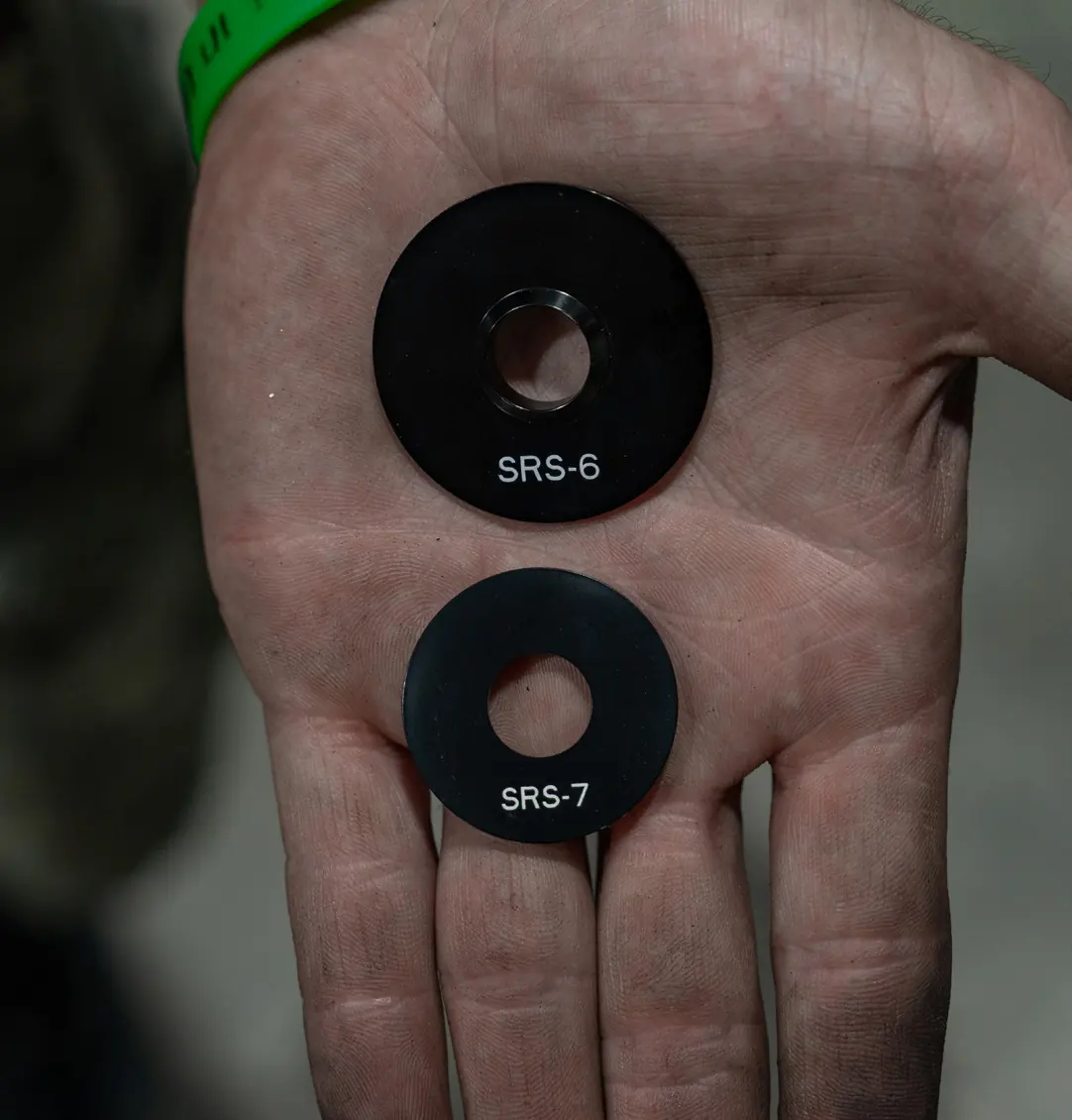 Einbaudiagramm für SRS-6 und SRS-7