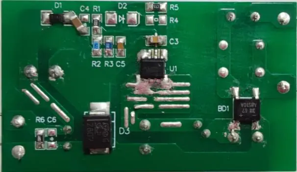 Top View des AP3928 EV1 Boards