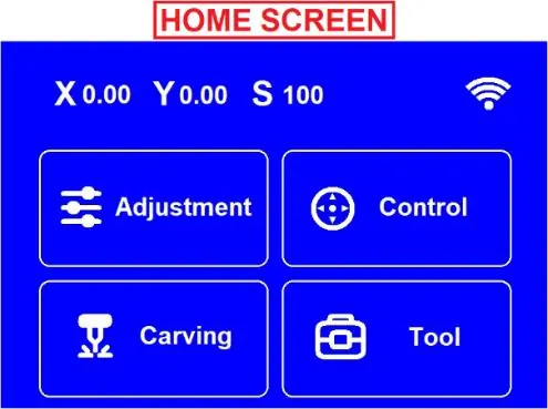 Home Screen