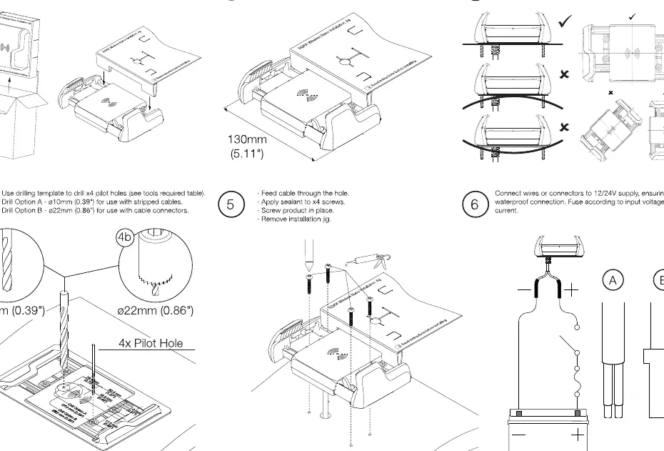 Installationsschritte für das ROKK Wireless Nano