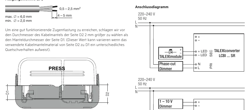 Anschlussdiagramm
