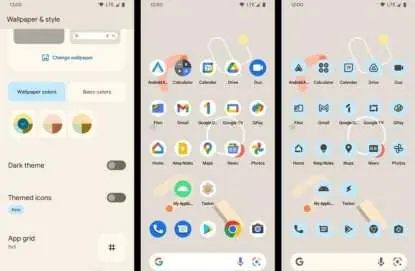 Anpassung von Hintergrund und Design