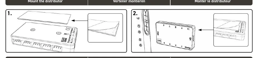Montage des Controllers im Gehäuse