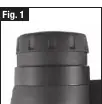 Fig. 1: Augenmuschel in der 'Up'-Position