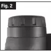 Fig. 2: Augenmuschel in der 'Down'-Position