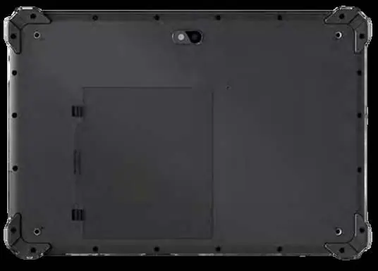 Position der Batterieverschlüsse auf der Rückseite