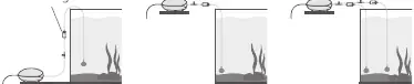 Installationsdiagramme (Abb. 1, 2, 3)