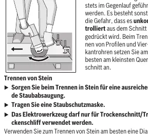 Trennen von Metall
