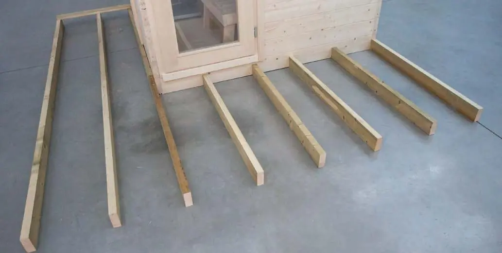 Terrassenunterkonstruktion
