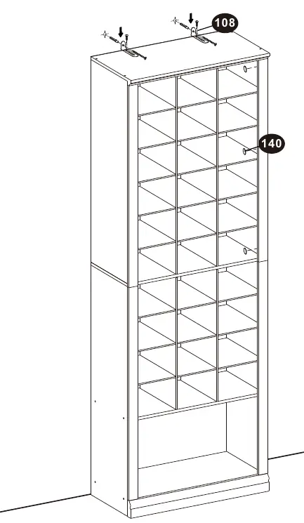 Wandbefestigung