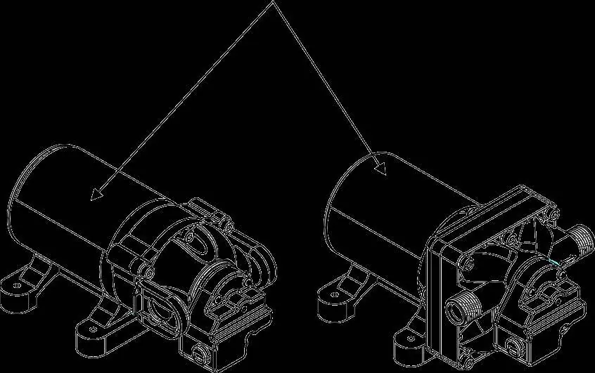 Aussie Traveller 12V RV Wasserpumpe Modelle