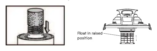 Schwimmermechanismus