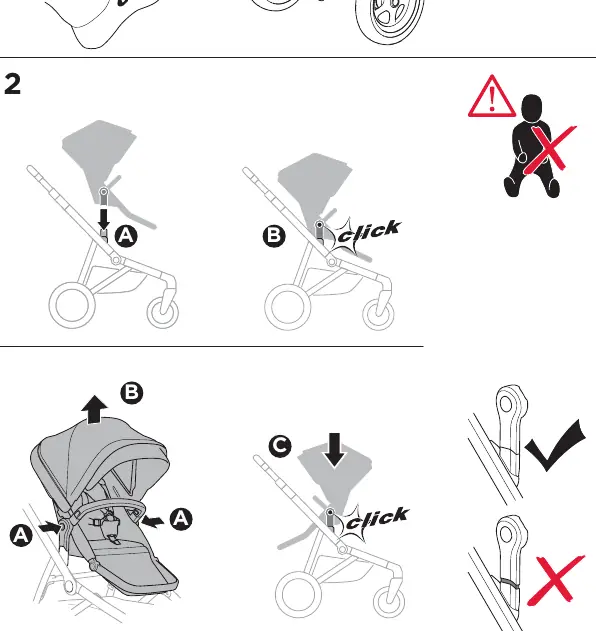 Installation des Sitzes