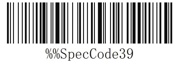 Barcode zum Zurücksetzen auf Werkseinstellungen