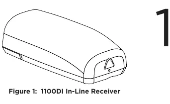 DMP 1100DI In-Line Wireless Receiver