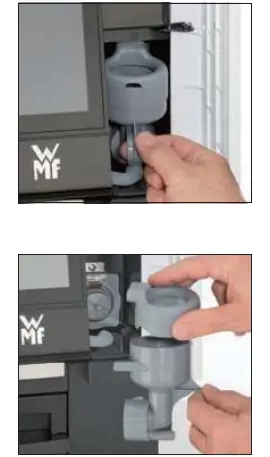 Reinigung des Schokomixers