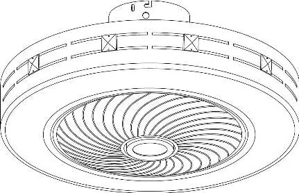Noaton Nebula Deckenventilator