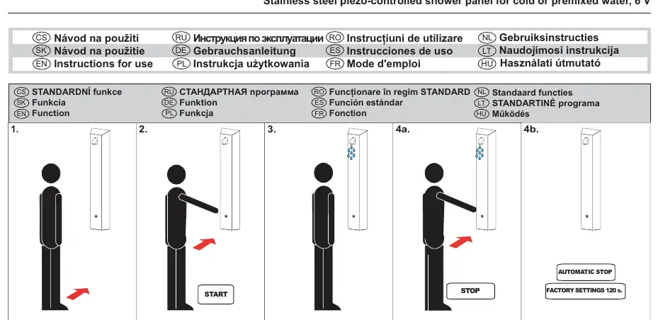 Piezo-Tastenfunktionen und Parametereinstellungen