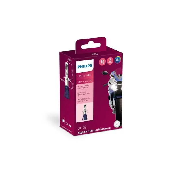 Philips Ultinon moto LED-Scheinwerferlampe